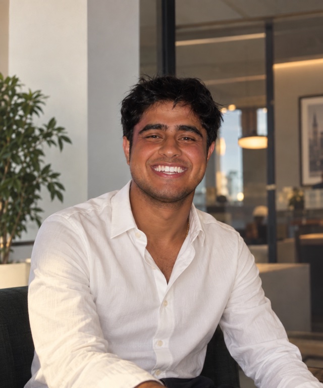 Portrait of Krish Dhansinghani